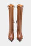 Shop_Oroh_Tan Palmira Genuine Leather Long Boots _Online