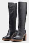 Buy_Oroh_Black Maria Genuine Leather Long Boots _at_Aza_Fashions