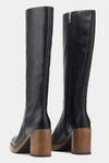 Shop_Oroh_Black Maria Genuine Leather Long Boots _at_Aza_Fashions