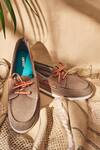 Buy_Oroh_Gray Debora Loafers With Flat Heel 