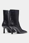 Shop_Oroh_Black Julia Genuine Leather Ankle Boots _at_Aza_Fashions