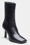 Oroh_Black Julia Genuine Leather Ankle Boots _Online_at_Aza_Fashions