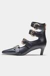 Buy_Oroh_Black Buckles Mariana Detail Pointed Toe Pumps _Online_at_Aza_Fashions