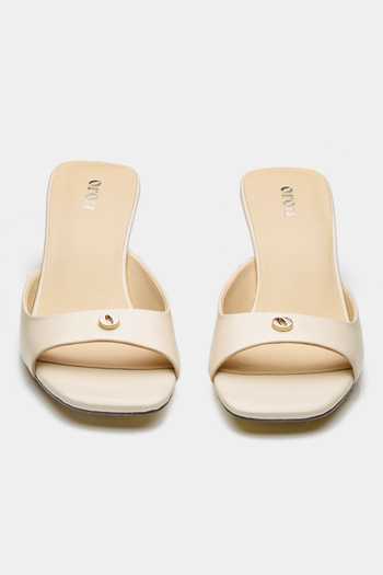 Oroh_White Buckles Barbara Open Toe Pencil Heel Sandals _Online