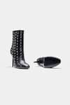 Buy_Oroh_Black Studs Eliana Studded Genuine Leather Ankle Boots _Online