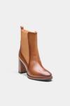 Oroh Tan Amaia Genuine Leather Block Heel Ankle Boots Online at Aza Fashions Oroh_Tan Amaia Genuine Leather Block Heel Ankle Boots _Online_at_Aza_Fashions