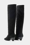 Buy Oroh Black Daniela Tall Genuine Leather Lace-up Boots Buy_Oroh_Black Daniela Tall Genuine Leather Lace-up Boots
