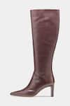 Buy_Oroh_Brown Paz Long Boots With Semi Block Heel _Online