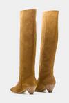 Oroh_Tan Genuine Leather Daniela Long Boots 