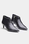 Buy_Oroh_Black Alicia Pointed Toe Kitten Heel Ankle Boots _at_Aza_Fashions