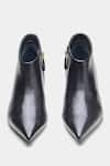 Shop_Oroh_Black Alicia Pointed Toe Kitten Heel Ankle Boots _Online_at_Aza_Fashions