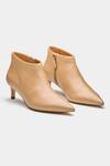 Buy_Oroh_Beige Alicia Pointed Kitten Heel Ankle Boots _at_Aza_Fashions