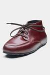Oroh_Maroon Zoe Genuine Leather Lace-up Casual Shoes _Online_at_Aza_Fashions