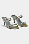 Buy_Oroh_Green Gloria Thin Strap Pencil Heel Sandals _at_Aza_Fashions