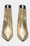 Shop_Oroh_Gold Marcia Pointed Toe Kitten Heel Ankle Boots _Online
