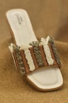 Buy Around Always Tan Raet Braided Thread Square Toe Sandals at Aza Fashions Buy_Around Always_Tan Raet Braided Thread Square Toe Sandals _at_Aza_Fashions