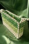 Buy_Rubilon_Green Beads, Pearls Kate Ombre Beaded Clutch _Online_at_Aza_Fashions
