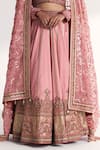 Shop Studio Bagechaa Pink Shantoon, Georgette, Silk Organza, Neelkamal Light Jacket Lehenga Set Online at Aza Fashions Shop_Studio Bagechaa_Pink Shantoon, Georgette, Silk Organza, Neelkamal Light Jacket Lehenga Set _Online_at_Aza_Fashions