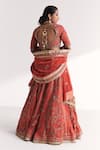 Shop Studio Bagechaa Orange Silk , Shantoon, Embroidery, Kesar Tangerine Lehenga Set at Aza Fashions Shop_Studio Bagechaa_Orange Silk , Shantoon, Embroidery, Kesar Tangerine Lehenga Set _at_Aza_Fashions