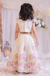 Shop_Lil Angels_Off White Organza, Silk Embroidery, Sequins Lehenga With Blouse _at_Aza_Fashions