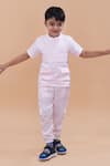 Funny Bones Clothings_Pink Linen Shirt With Trouser _Online_at_Aza_Fashions
