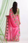 Shop Almaari By Pooja Patel Pink Silk Gota Patti, Embroidery, Metallic Rang Paisley Saree With Blouse at Aza Fashions Shop_Almaari By Pooja Patel_Pink Silk Gota Patti, Embroidery, Metallic Rang Paisley Saree With Blouse _at_Aza_Fashions