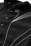Shop_Sayisha_Black Embroidery Kurta _Online_at_Aza_Fashions