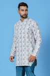 Buy_Sayisha_Gray Cotton Pure Kurta _Online_at_Aza_Fashions