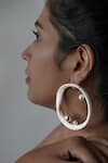 KEFI-CO_Silver Plated Erimia Hoops _at_Aza_Fashions