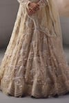 Shop Awigna Ivory Net Embroidery, Sequins, Beads, Zari, Pearls Boat Neck Bridal Lehenga Set Online at Aza Fashions Shop_Awigna_Ivory Net Embroidery, Sequins, Beads, Zari, Pearls Boat Neck Bridal Lehenga Set _Online_at_Aza_Fashions