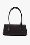 Shop_Tan & Loom_Black Seville Warm Leather Satchel Bag _at_Aza_Fashions