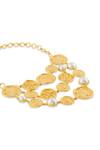 Buy_Mnsh_Gold Plated Shakti Stardust Coin Choker _Online_at_Aza_Fashions