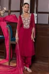 Buy Seema Thukral Pink Organza, Satin, Net Embroidery, Beads, Gurbani Embellished Kurta Set at Aza Fashions Buy_Seema Thukral_Pink Organza, Satin, Net Embroidery, Beads, Gurbani Embellished Kurta Set _at_Aza_Fashions