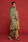 Buy Rhua Green Silk, Organza Embroidery, Zari Handcrafted Thread And Zardozi Kurta Set Online at Aza Fashions Buy_Rhua_Green Silk, Organza Embroidery, Zari Handcrafted Thread And Zardozi Kurta Set _Online_at_Aza_Fashions