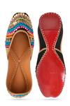 Buy_NR By Nidhi Rathi_Multi Color Embroidered And Embellished Jutti _at_Aza_Fashions