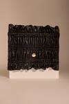 Buy_Tara And I_Black Smocking Drift Sling Bag _Online_at_Aza_Fashions
