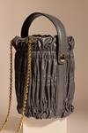 Shop_Tara And I_Gray Grey Drift Bucket Bag _at_Aza_Fashions