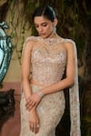 Buy Shashank Arya Green Tulle Sequins, Pearls, Fabric Flowers, Resham Fishcut Lehenga Set Online at Aza Fashions Buy_Shashank Arya_Green Tulle Sequins, Pearls, Fabric Flowers, Resham Fishcut Lehenga Set _Online_at_Aza_Fashions