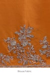 Buy_Anushree Reddy_Orange Zari, Embroidery, Sequins Inayat Saree With Unstitched Blouse Piece _Online_at_Aza_Fashions