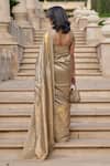 Shop Tarun Tahiliani Gold Embroidery, Zari, Tassels, Beads Kanjivaram Marori Saree And Blouse Set at Aza Fashions Shop_Tarun Tahiliani_Gold Embroidery, Zari, Tassels, Beads Kanjivaram Marori Saree And Blouse Set _at_Aza_Fashions