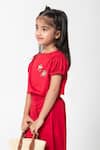 Buy Partykles Red Cotton Satin Beads, Crystals, Embroidery Puff Sleeve Top And Pant Set Online at Aza Fashions Buy_Partykles_Red Cotton Satin Beads, Crystals, Embroidery Puff Sleeve Top And Pant Set _Online_at_Aza_Fashions