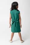 Shop_Partykles_Emerald Green Patch Pocket Dress _at_Aza_Fashions