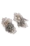 Buy_House Of D"Oro_Silver Plated Beads, Crystals, Pearls, Stones Lilora And Embellished Earrings _Online_at_Aza_Fashions