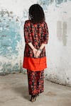 Shop Saksham & Neharicka Black Silk, Cotton Sequins, Embroidery Boat Incarnations Printed And Kurta Set at Aza Fashions Shop_Saksham & Neharicka_Black Silk, Cotton Sequins, Embroidery Boat Incarnations Printed And Kurta Set _at_Aza_Fashions