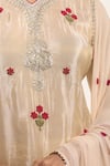 Samyukta Singhania Ivory Tissue, Chinon, Chiffon Zari, Sequins, Embroidery, Kurta Sharara Set at Aza Fashions Samyukta Singhania_Ivory Tissue, Chinon, Chiffon Zari, Sequins, Embroidery, Kurta Sharara Set _at_Aza_Fashions