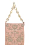 The Leather Garden_Blush Embroidery, Beads, Sequins Sukoon Bag _Online