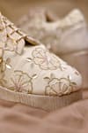 Shop Around Always Ivory Floral Embroidered Platform Sneakers Online at Aza Fashions Shop_Around Always_Ivory Floral Embroidered Platform Sneakers _Online_at_Aza_Fashions