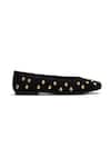 Dang Shoes_Black Candy Stud Embellished Ballet Flats _Online_at_Aza_Fashions