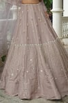 Shop Enamour By Radha Beige Silk, Organza Beads, Pearls, Sequins, Embroidery Zari Lehenga Set Online at Aza Fashions Shop_Enamour By Radha_Beige Silk, Organza Beads, Pearls, Sequins, Embroidery Zari Lehenga Set _Online_at_Aza_Fashions