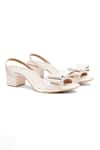 Sole House_Cream Bows Creme Heels _Online_at_Aza_Fashions